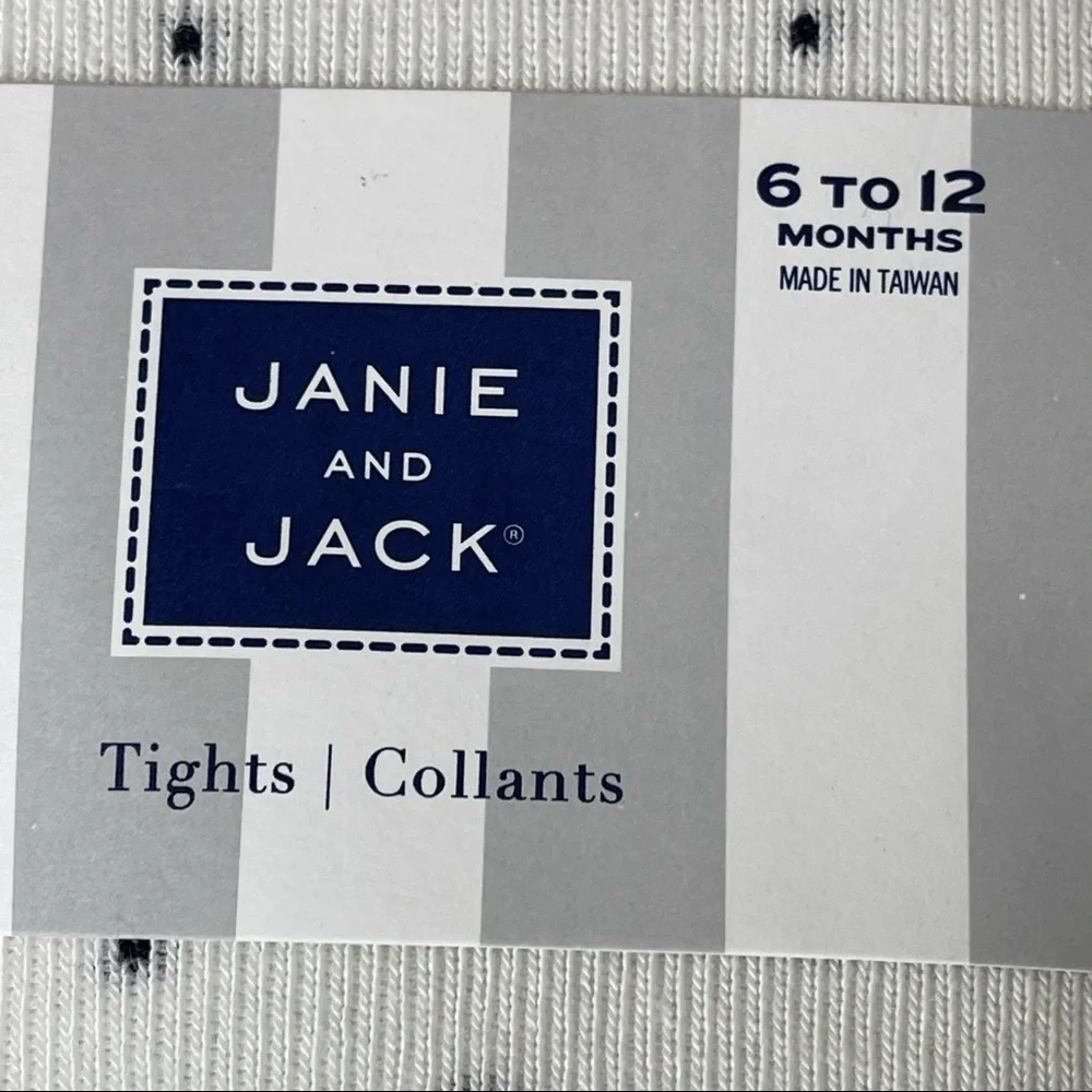 Janie and jack girls socks and hat size 6-12 months